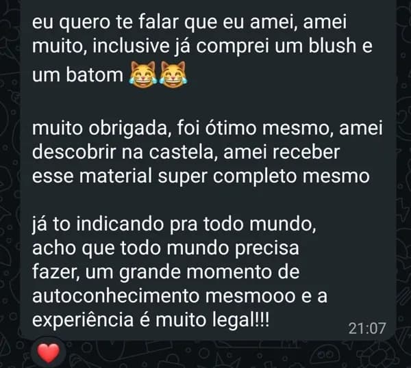 Depoimento de cliente 17