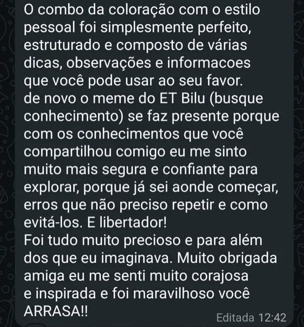 Depoimento de cliente 22