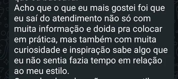 Depoimento de cliente 23