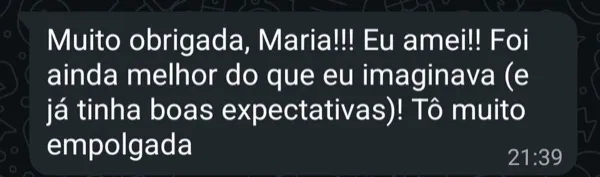 Depoimento de cliente 3